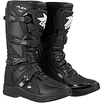 DFG FLEX 2.0 バイクブーツ 黒 白26.5センチ フレックスブーツ – ブラック | DFG